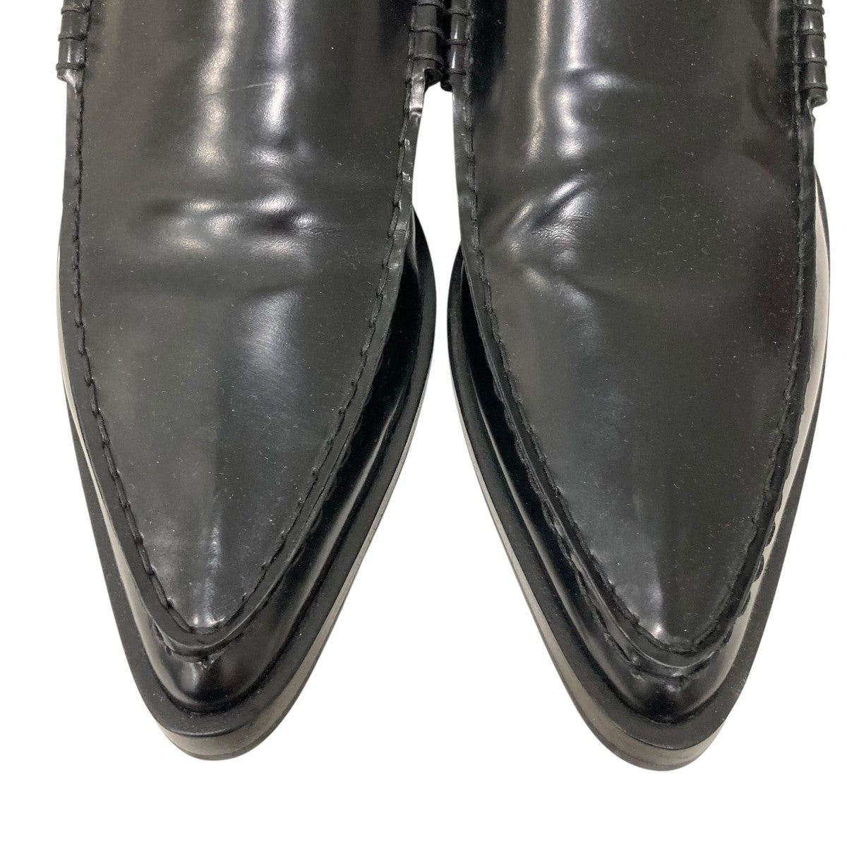 JIL SANDER レザー ポインテッドトゥ ローファーレザーシューズJ15WR0014 古着・中古-3枚目のアイテム画像