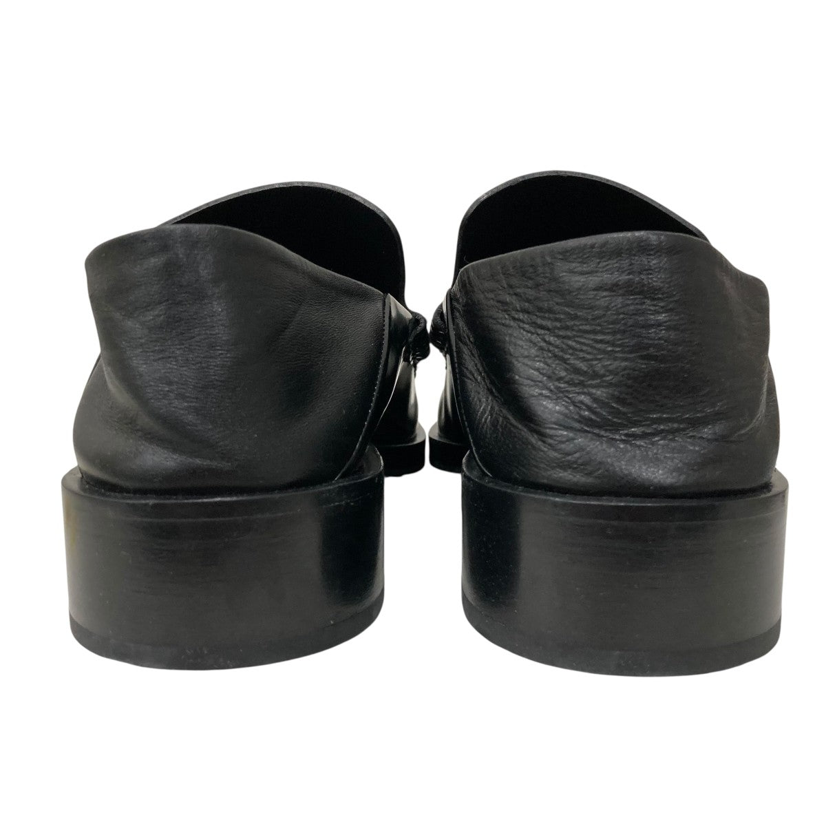 JIL SANDER(ジルサンダー) レザー ポインテッドトゥ ローファーレザー
