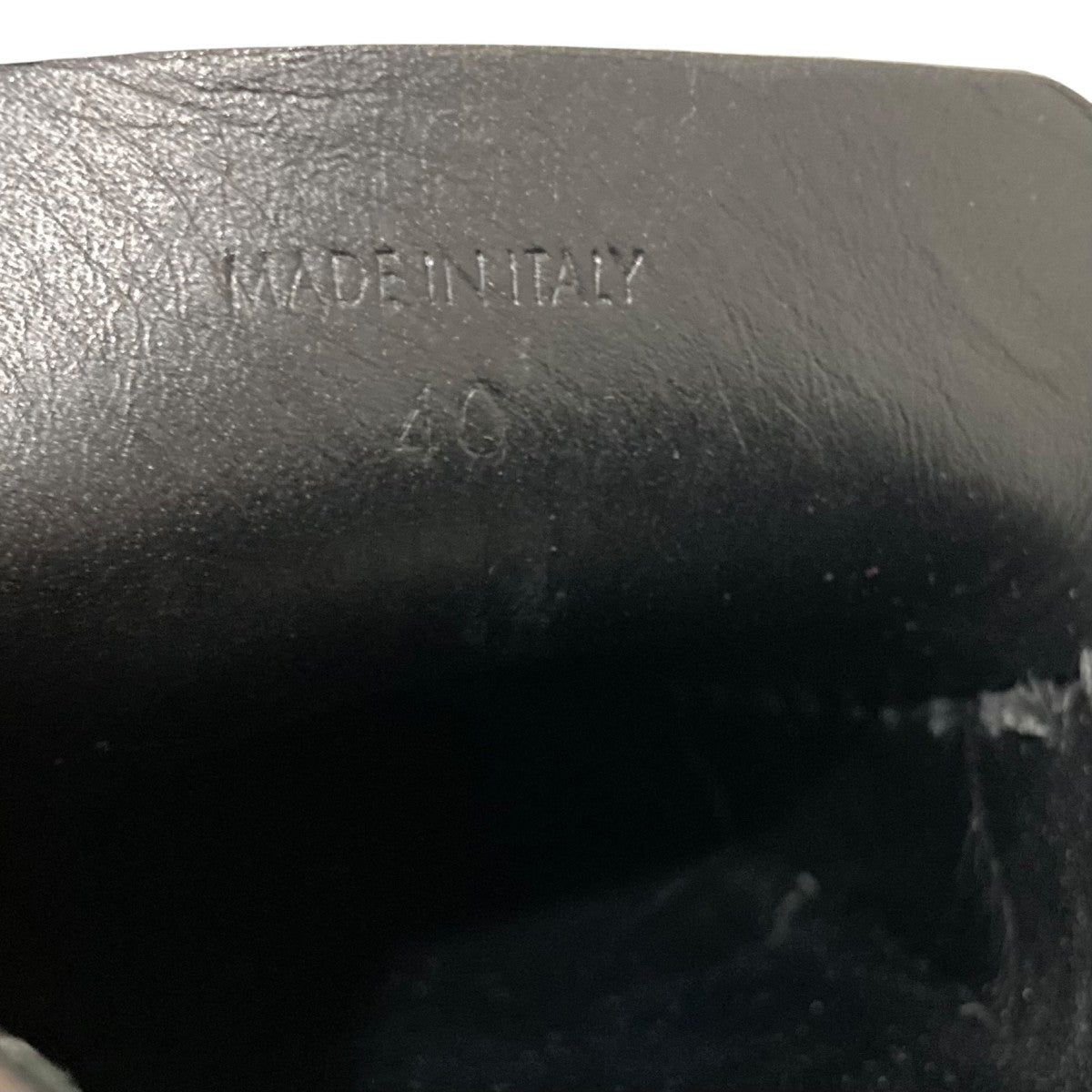 JIL SANDER レザー ポインテッドトゥ ローファーレザーシューズJ15WR0014 古着・中古-9枚目のアイテム画像
