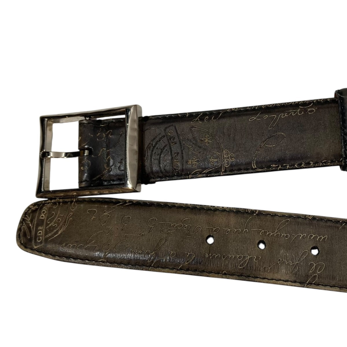 Berluti レザーベルトL0126 古着・中古-4枚目のアイテム画像
