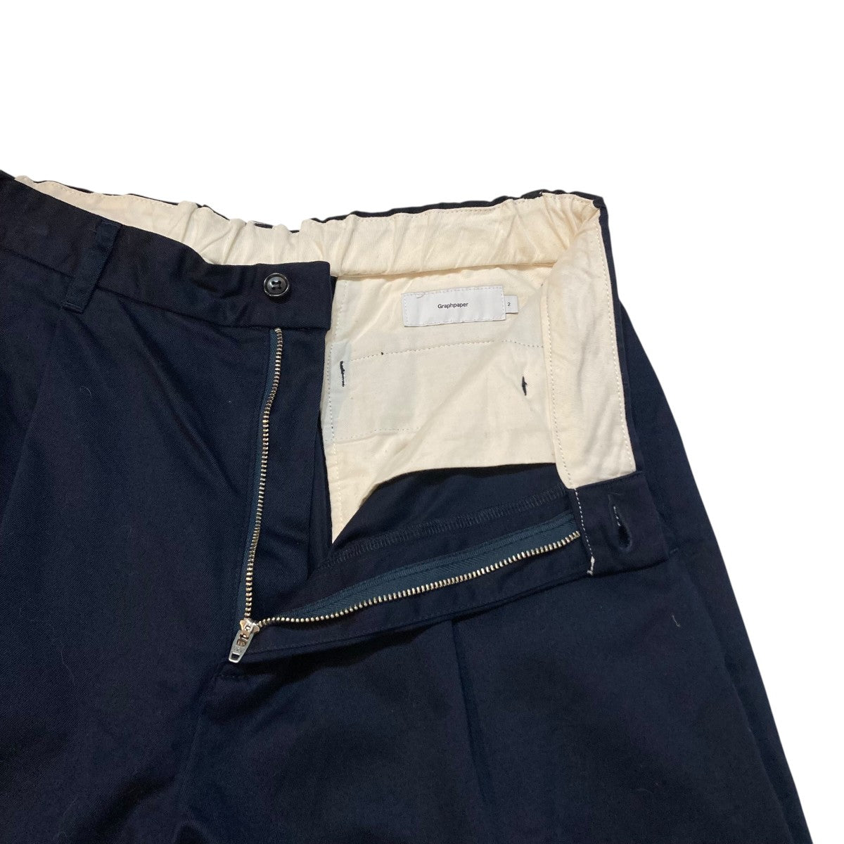 Graphpaper Westpoint Chino Wide Straight ワイドチノパンツ GM233-40069B 古着・中古-3枚目のアイテム画像