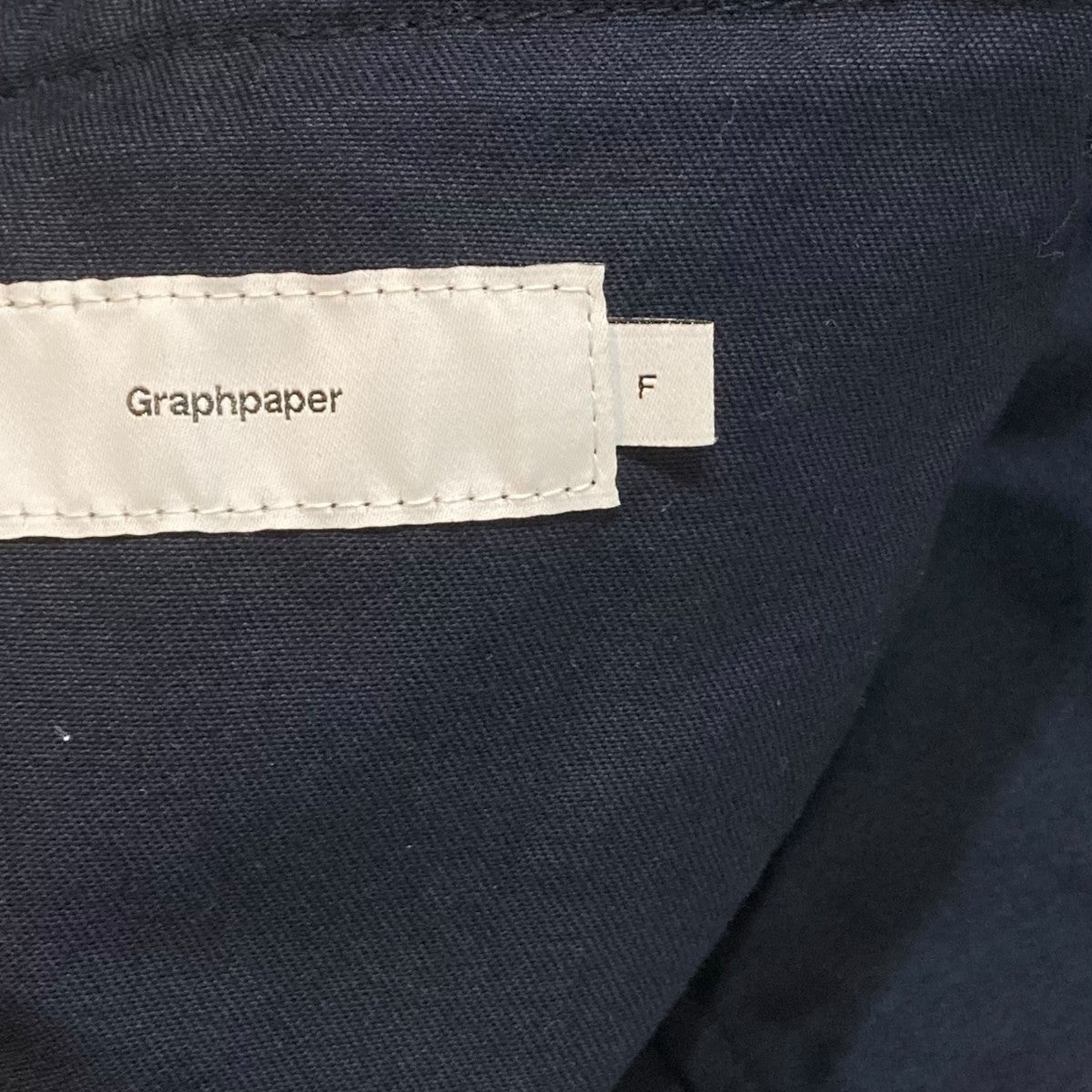 Graphpaper Westpoint Chino Oversized JacketチノオーバーサイズジャケットGM233-20068B 古着・中古-8枚目のアイテム画像