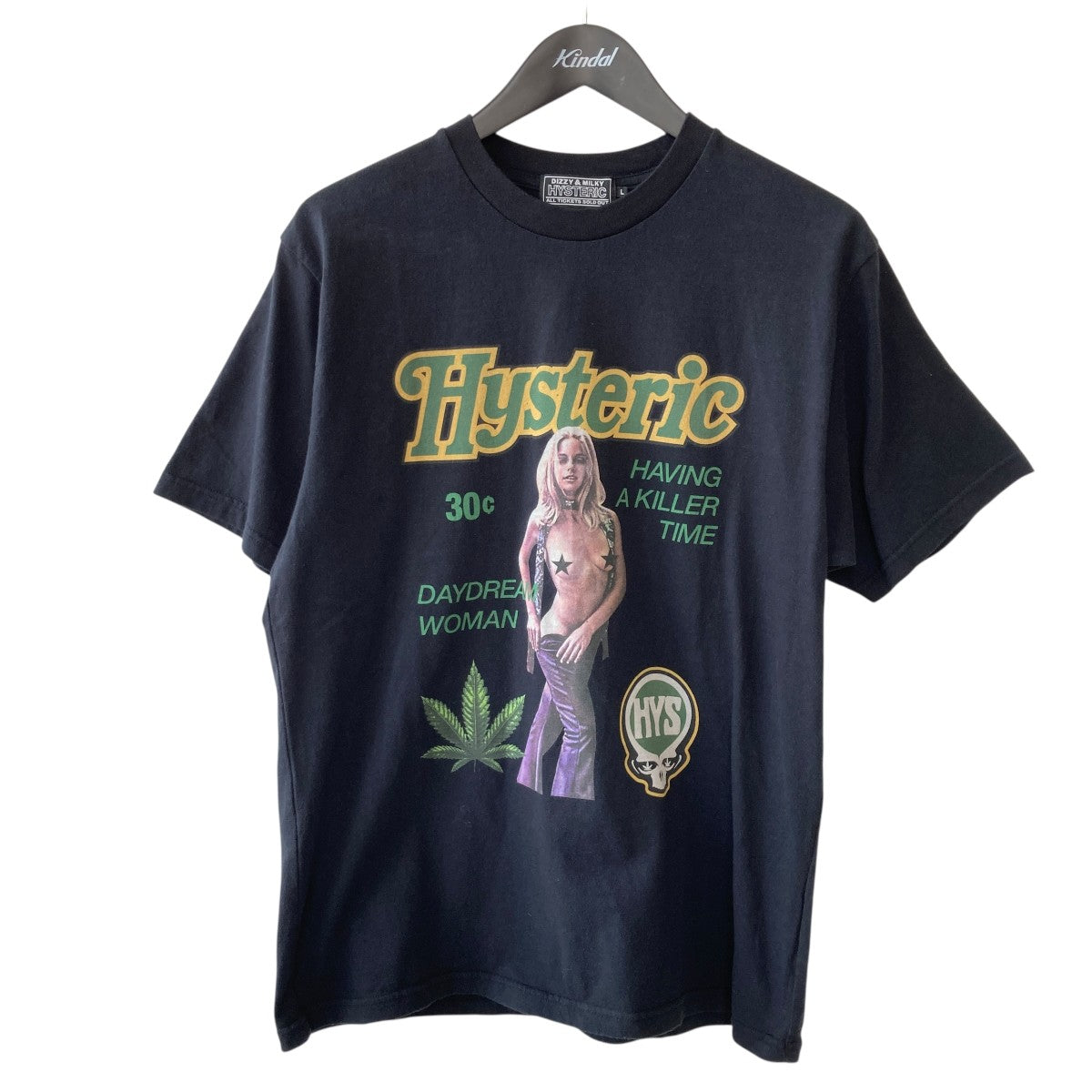 Hysteric Glamour DAYDREAM WOMANTシャツ02251CT11 古着・中古-1枚目のアイテム画像