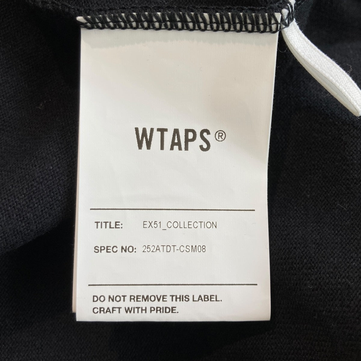 WTAPS Tシャツ252ATDT-CSM08 古着・中古-7枚目のアイテム画像