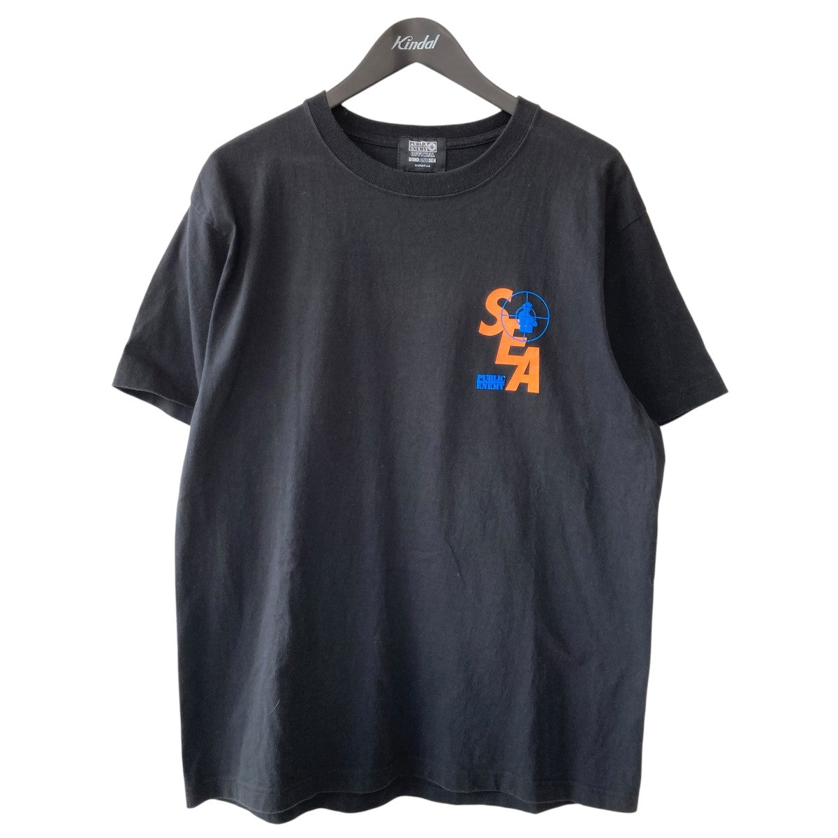 WIND AND SEA×PUBLIC ENEMY TシャツWDS-PEFTP-07 古着・中古-1枚目のアイテム画像