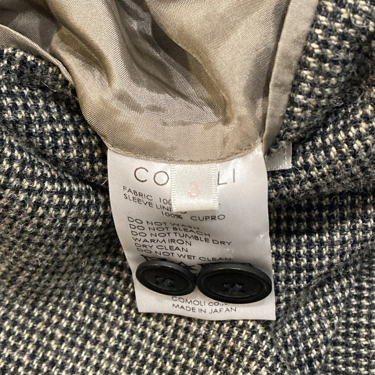 LOVAT ウォッシュドジャケットテーラードジャケットU03-01007