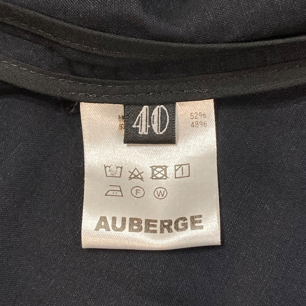 AUBERGE テーラードジャケット 古着・中古-6枚目のアイテム画像