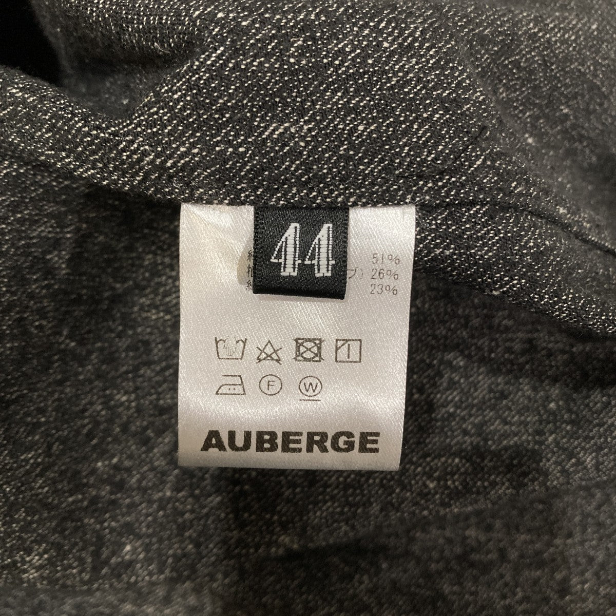 AUBERGE BEATER NOIRコート 古着・中古-6枚目のアイテム画像
