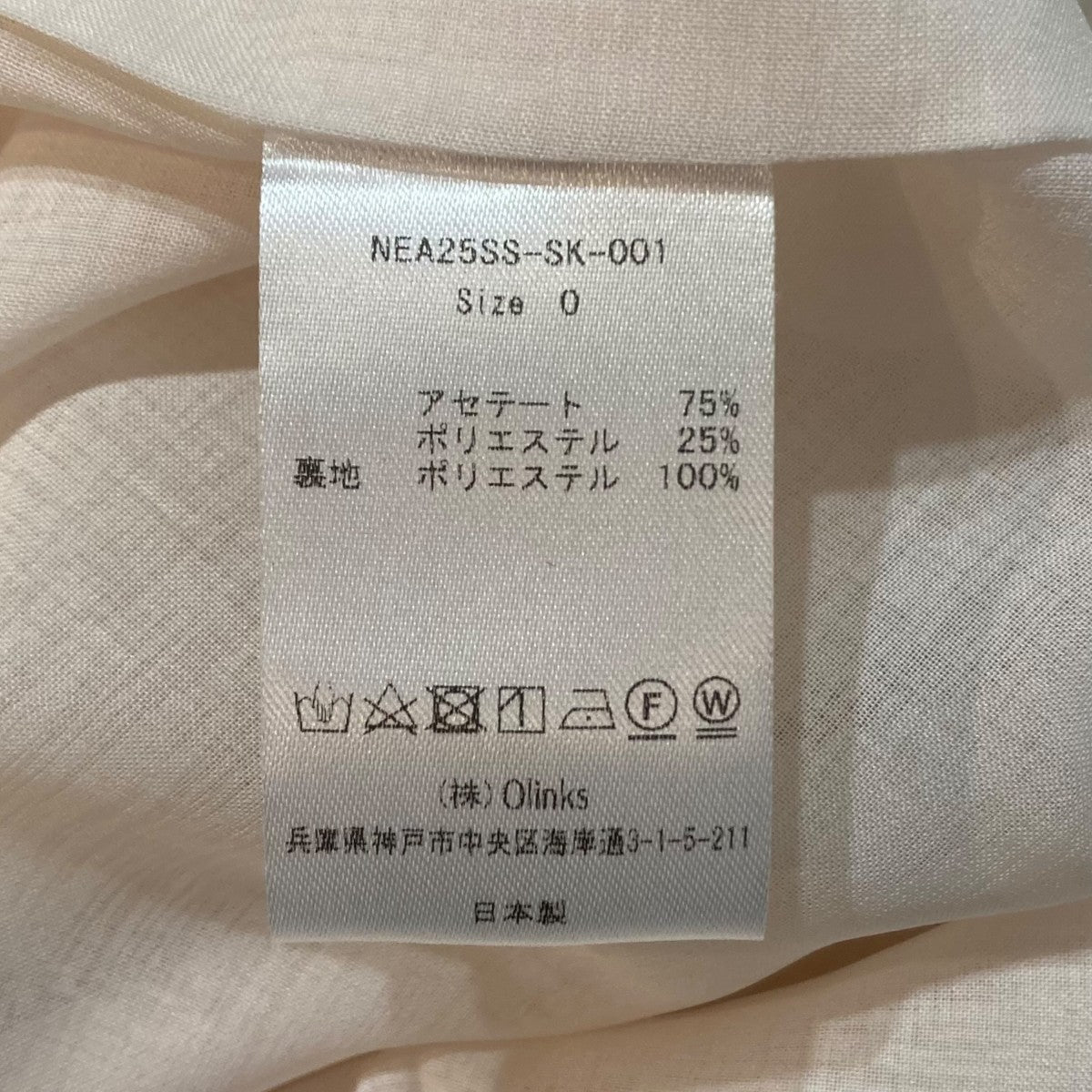 サテンロングスカートNEA25SS-SK-001