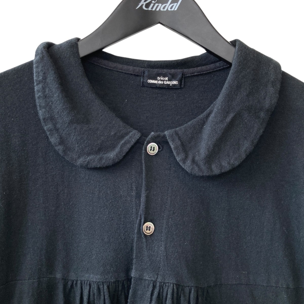 tricot COMME des GARCONS 半袖ブラウスTG-T016 古着・中古-3枚目のアイテム画像