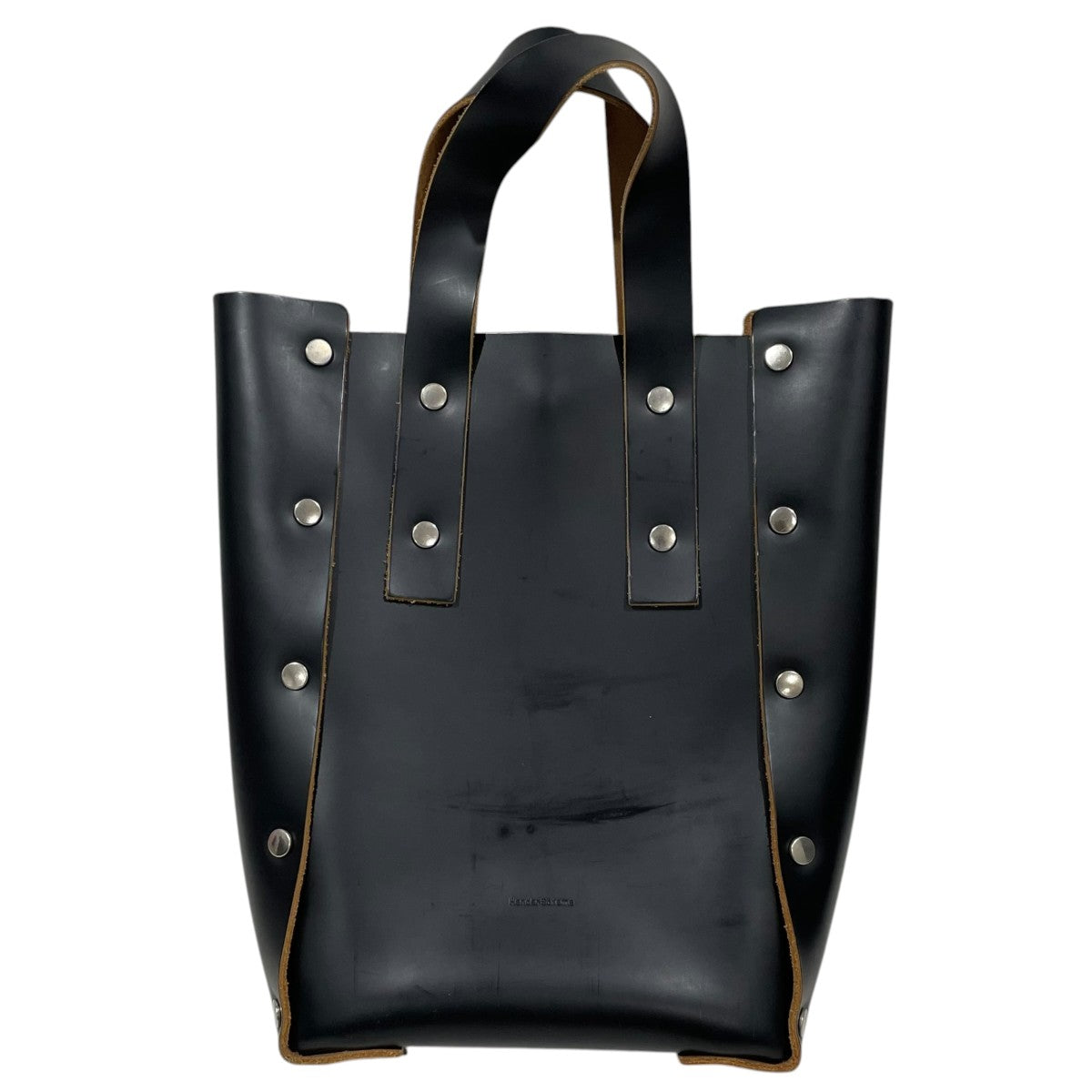 Hender Scheme レザーハンドバッグ ASSEMBLE HAND BAG TALL S アッセンブルハンドバッグ トールS di-rb-ats 古着・中古-1枚目のアイテム画像