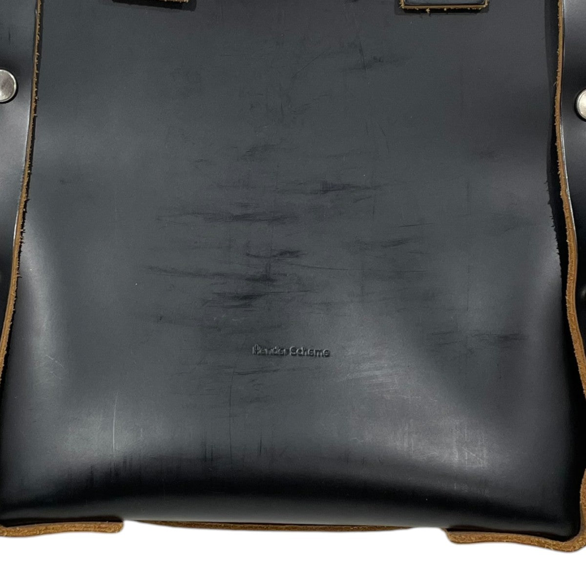 Hender Scheme レザーハンドバッグ ASSEMBLE HAND BAG TALL S アッセンブルハンドバッグ トールS di-rb-ats 古着・中古-4枚目のアイテム画像