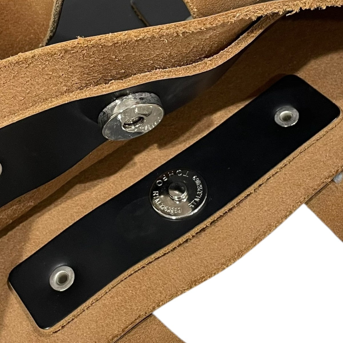 Hender Scheme レザーハンドバッグ ASSEMBLE HAND BAG TALL S アッセンブルハンドバッグ トールS di-rb-ats 古着・中古-8枚目のアイテム画像