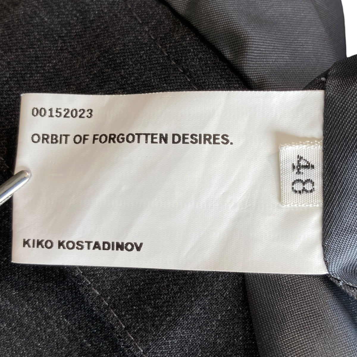 Kiko Kostadinov Diotima single-breasted blazerジャケット00152023 古着・中古-4枚目のアイテム画像
