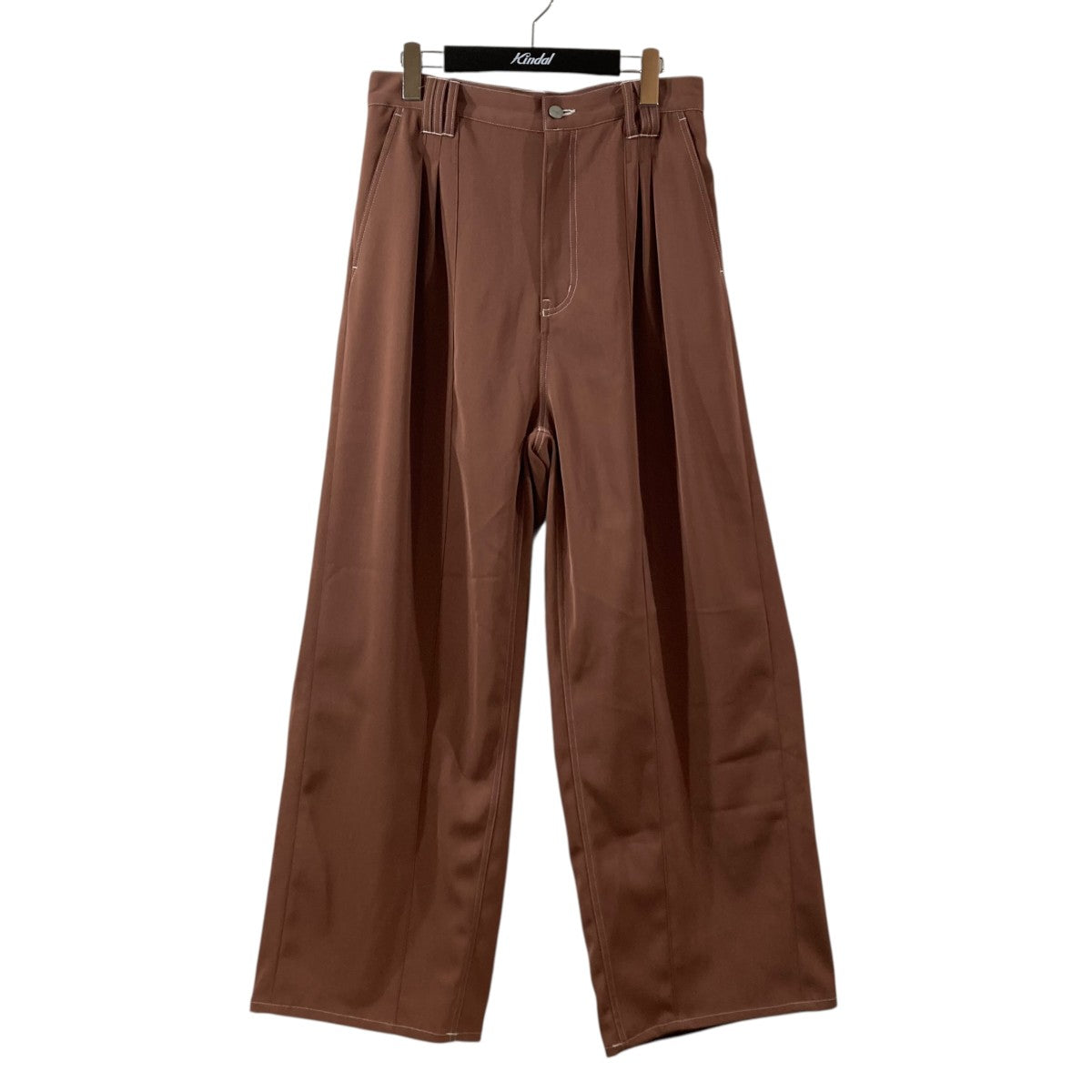 YOKE 3PLEATED WIDE-LEG TROUSERS YK25SS0908P 古着・中古-1枚目のアイテム画像