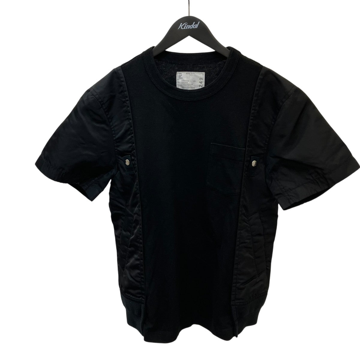 sacai 半袖カットソーSCM249 古着・中古-1枚目のアイテム画像