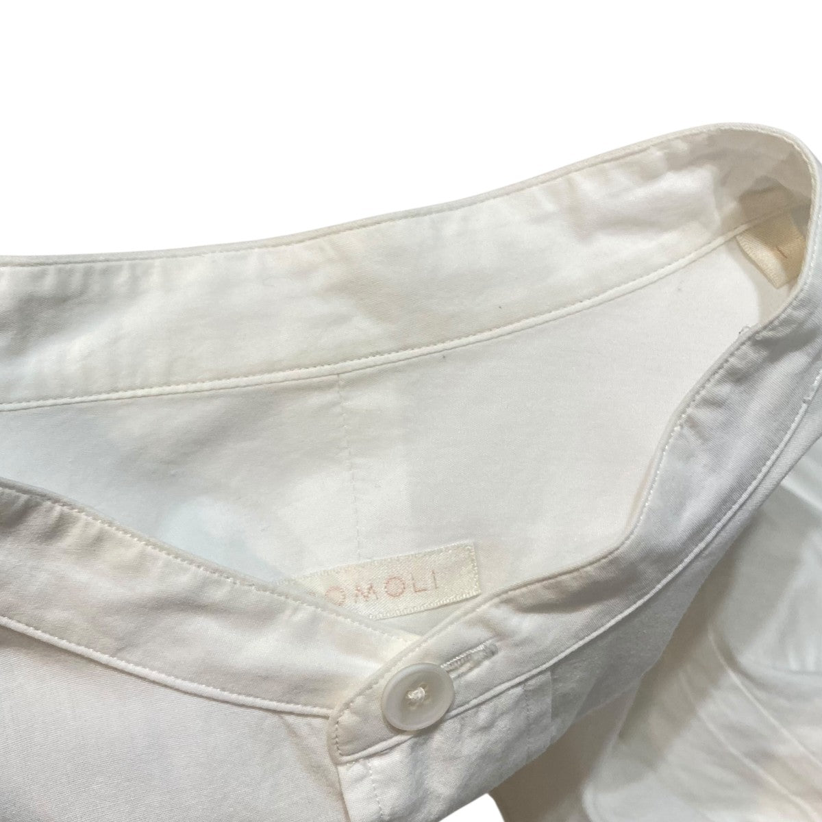 COMOLI BAND COLLAR SHIRT バンドカラーシャツ T01-02002 古着・中古-5枚目のアイテム画像