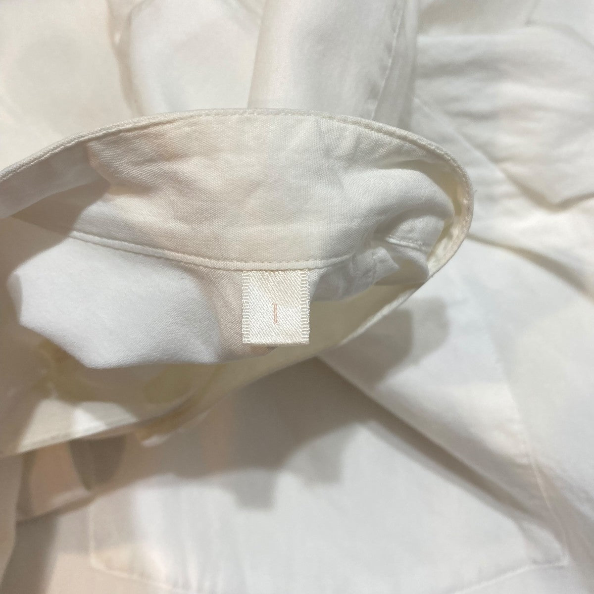 COMOLI BAND COLLAR SHIRT バンドカラーシャツ T01-02002 古着・中古-6枚目のアイテム画像