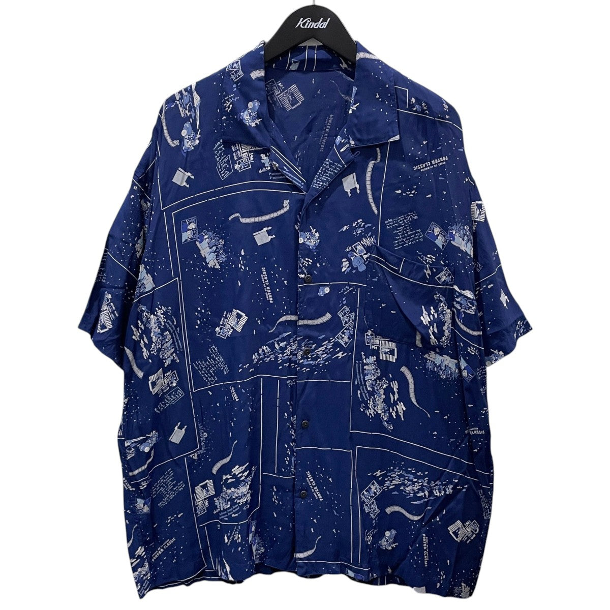 23SS オープンカラー半袖シャツ ALOHA SHIRT FRENCH FILM アロハシャツ フレンチフィルム PC-024-2153-41-05