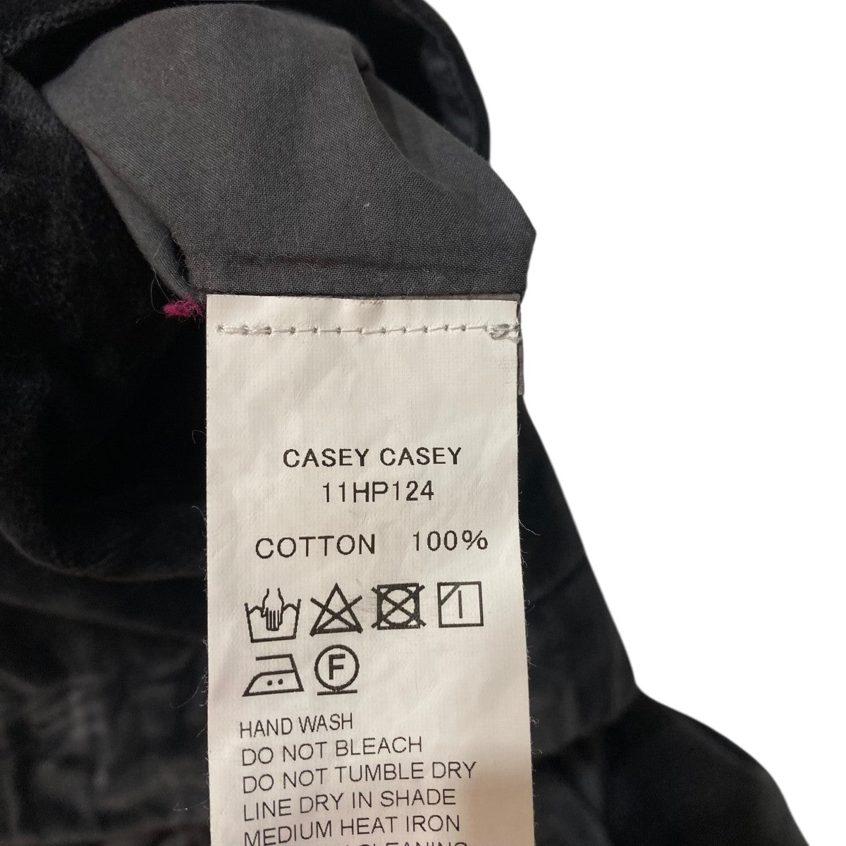 CASEY CASEY(ケイシーケイシー) パンツ11HP124 11HP124 グレー サイズ