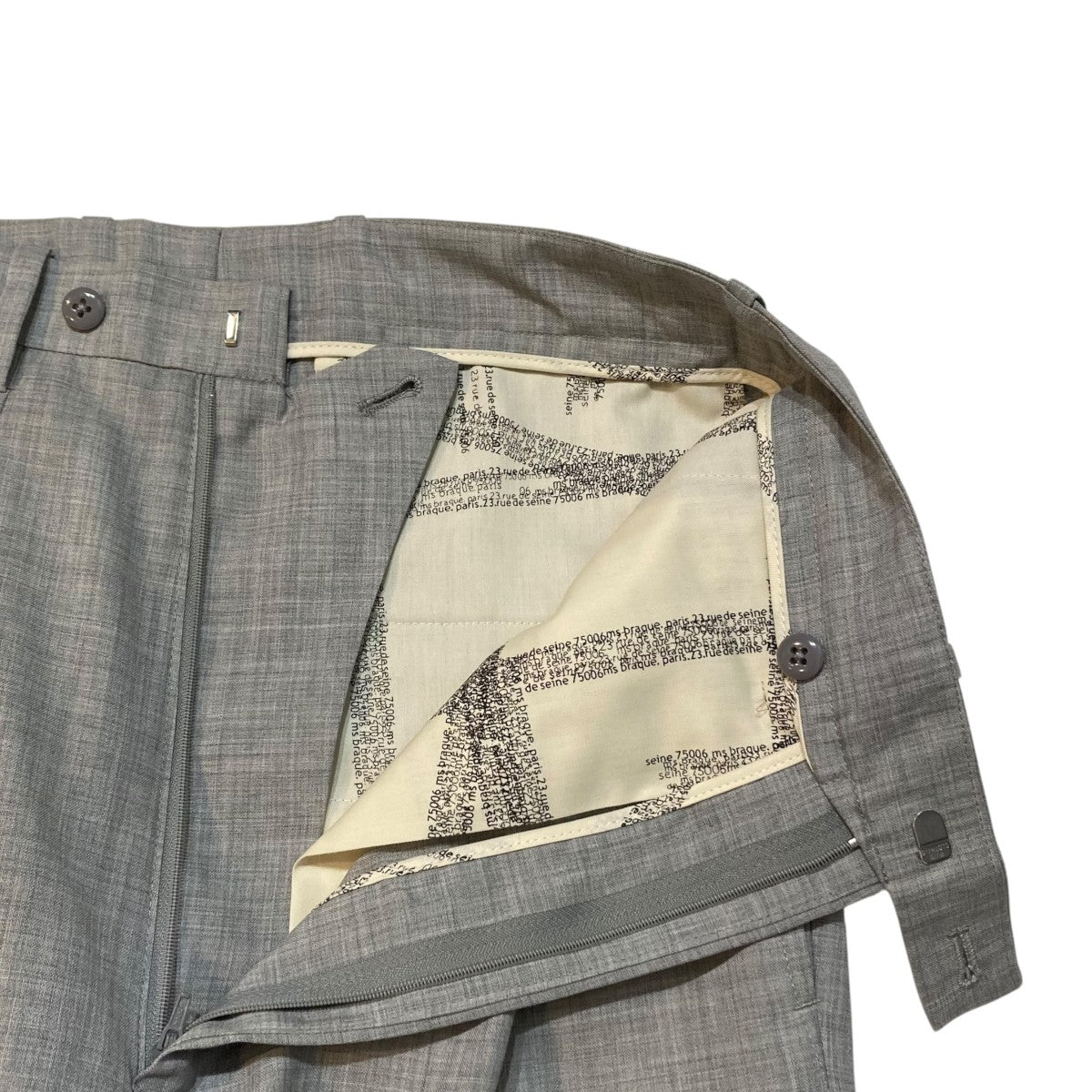 M’S BRAQUE 26SSスラックス2612865M 古着・中古-3枚目のアイテム画像