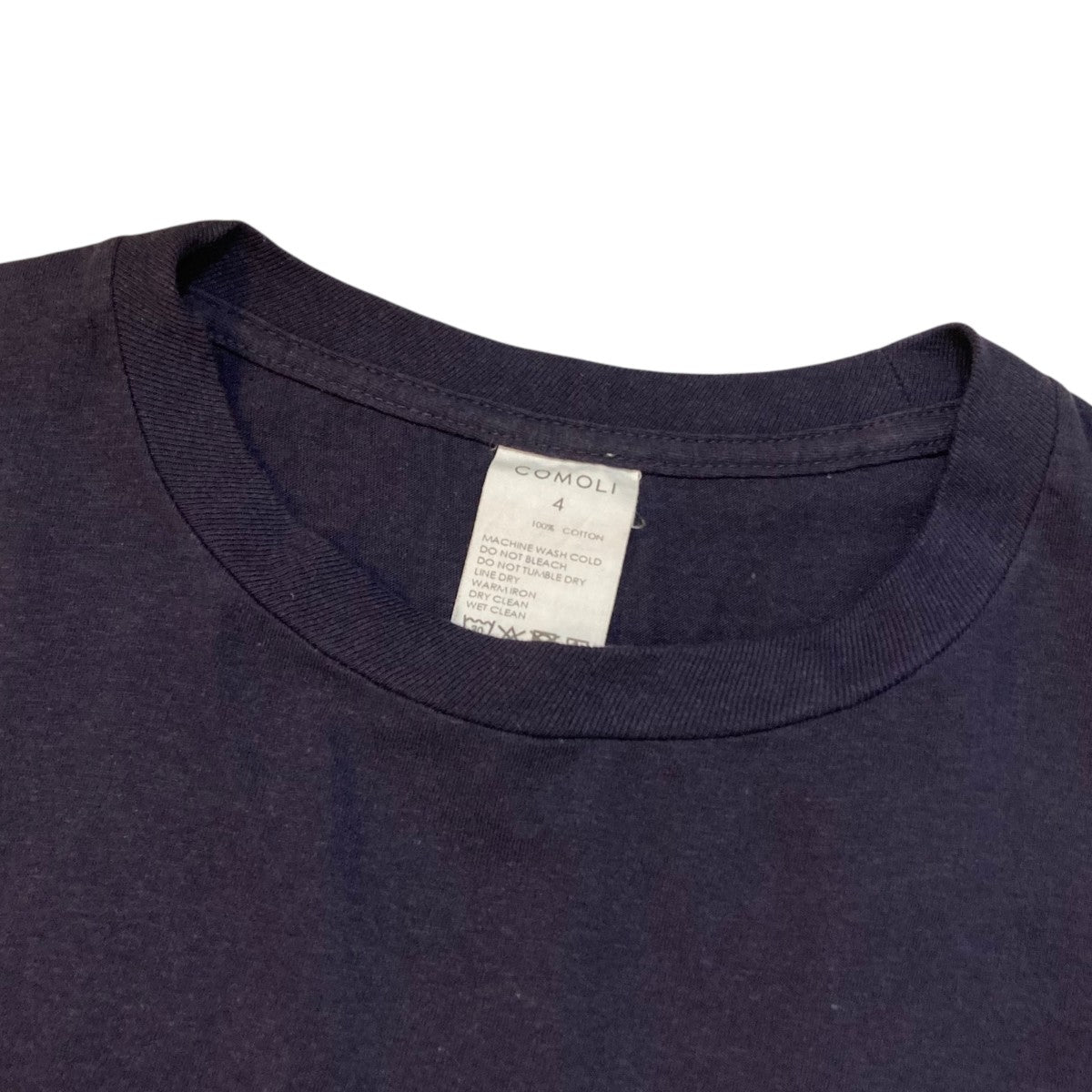 COMOLI TシャツB01-05020 古着・中古-3枚目のアイテム画像