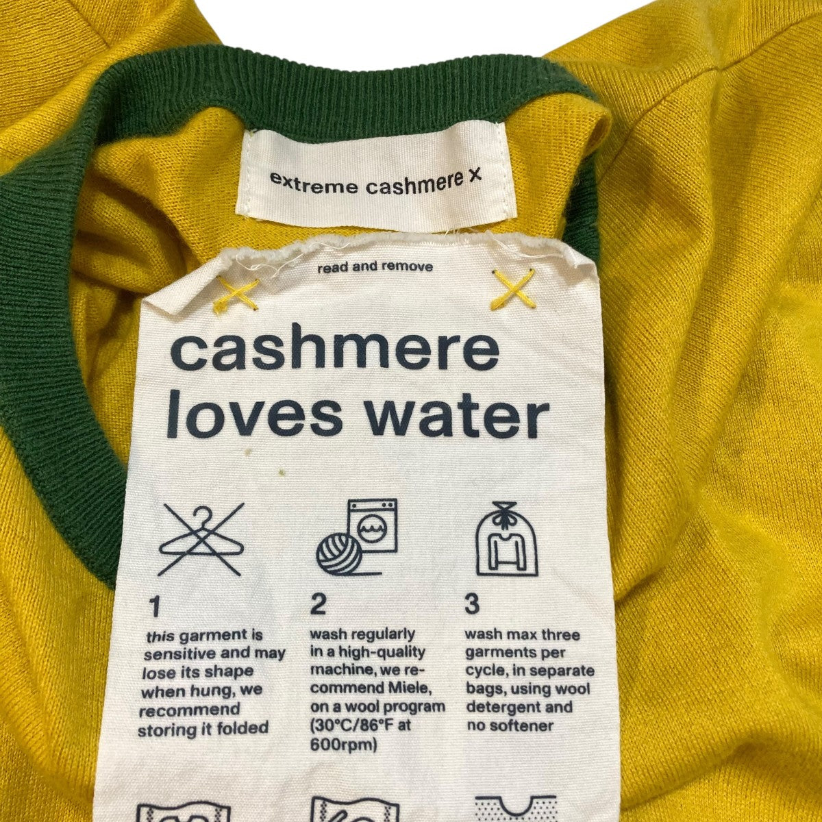 EXTREME CASHMERE 半袖ニット 古着・中古-6枚目のアイテム画像