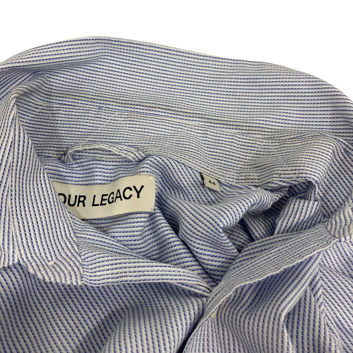 OUR LEGACY ストライプ長袖シャツM2232ABB 古着・中古-6枚目のアイテム画像