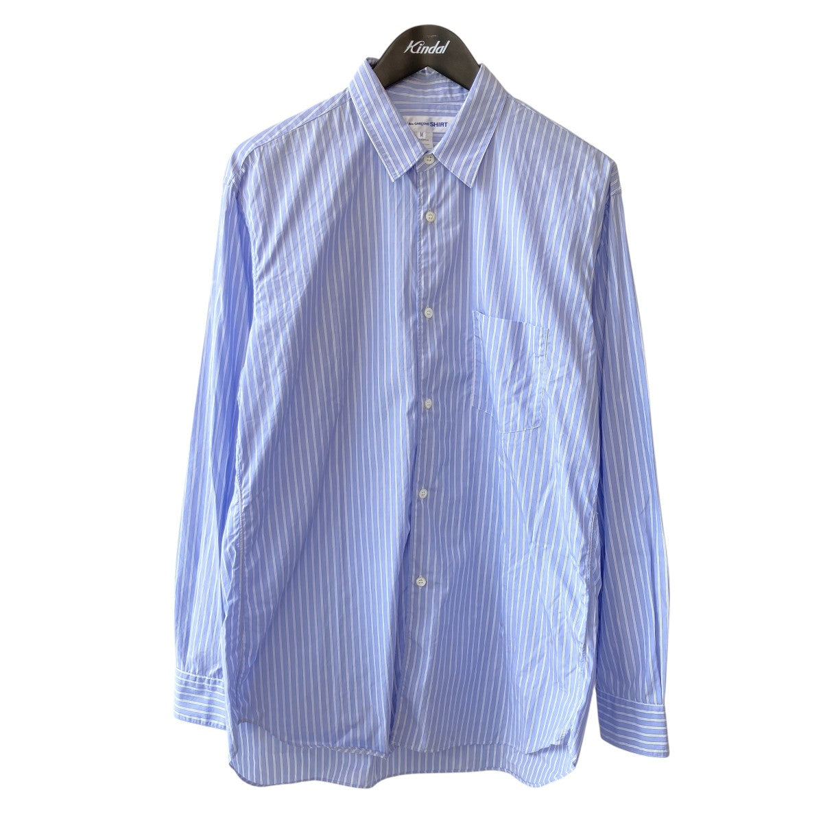 COMME des GARCONS SHIRT ストライプ長袖シャツCDGS2ST 古着・中古-1枚目のアイテム画像