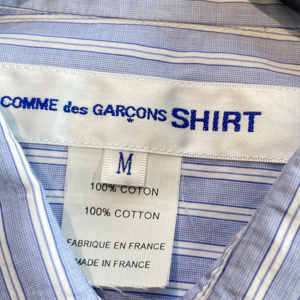 COMME des GARCONS SHIRT ストライプ長袖シャツCDGS2ST 古着・中古-4枚目のアイテム画像