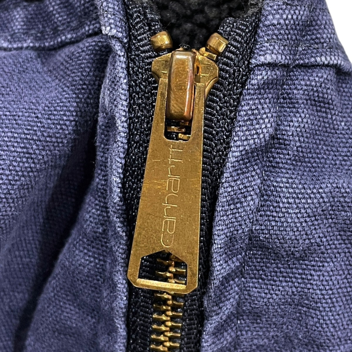 CarHartt ジップアップ裏ボアダックベスト Sandstone Vest ／ Sherpa-Lined サンドストーンベスト ／ シェルパラインド V18 古着・中古-6枚目のアイテム画像