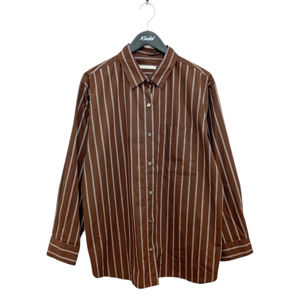 Plage ストライプ長袖シャツ 古着・中古-1枚目のアイテム画像
