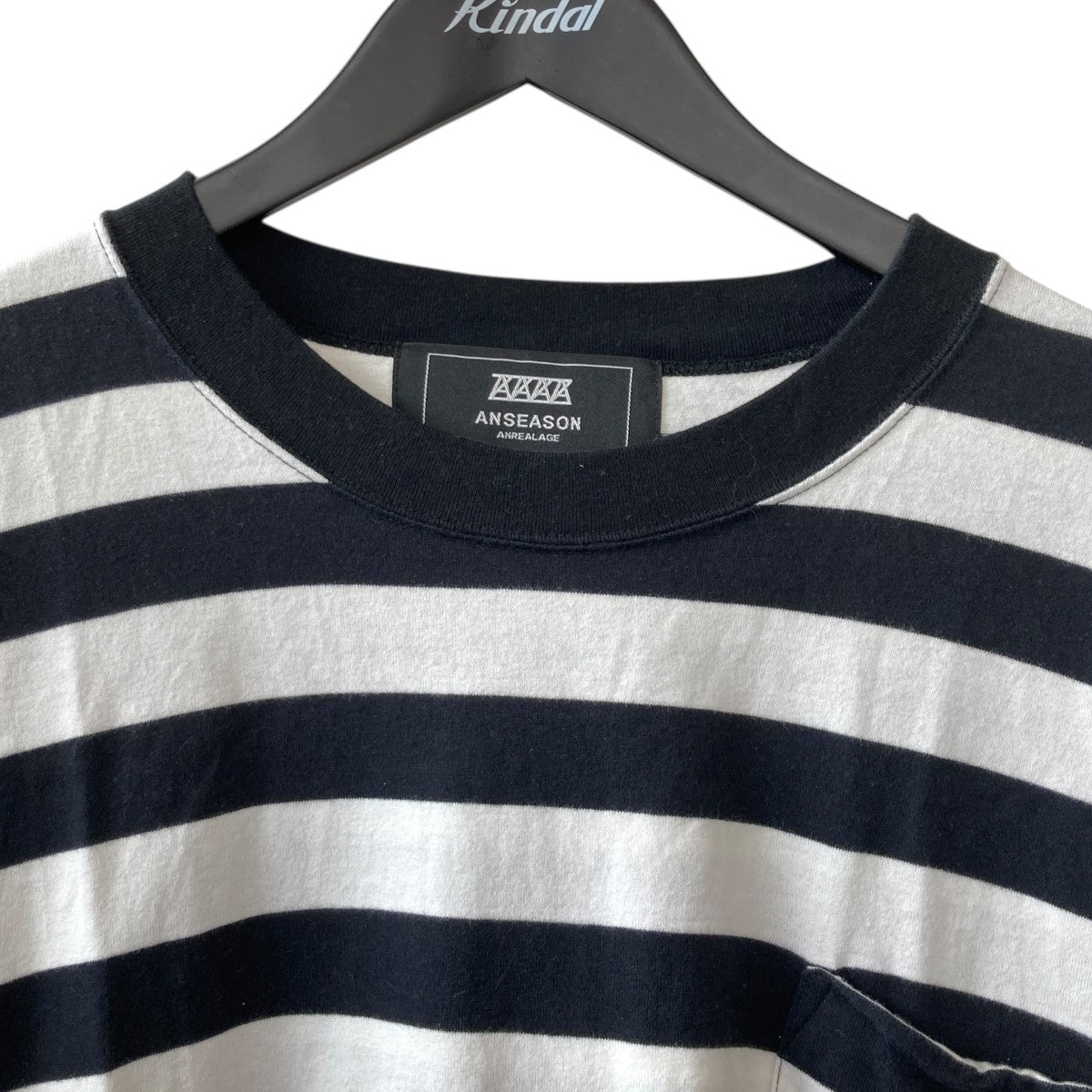 ANREALAGE ボーダーTシャツ 古着・中古-3枚目のアイテム画像