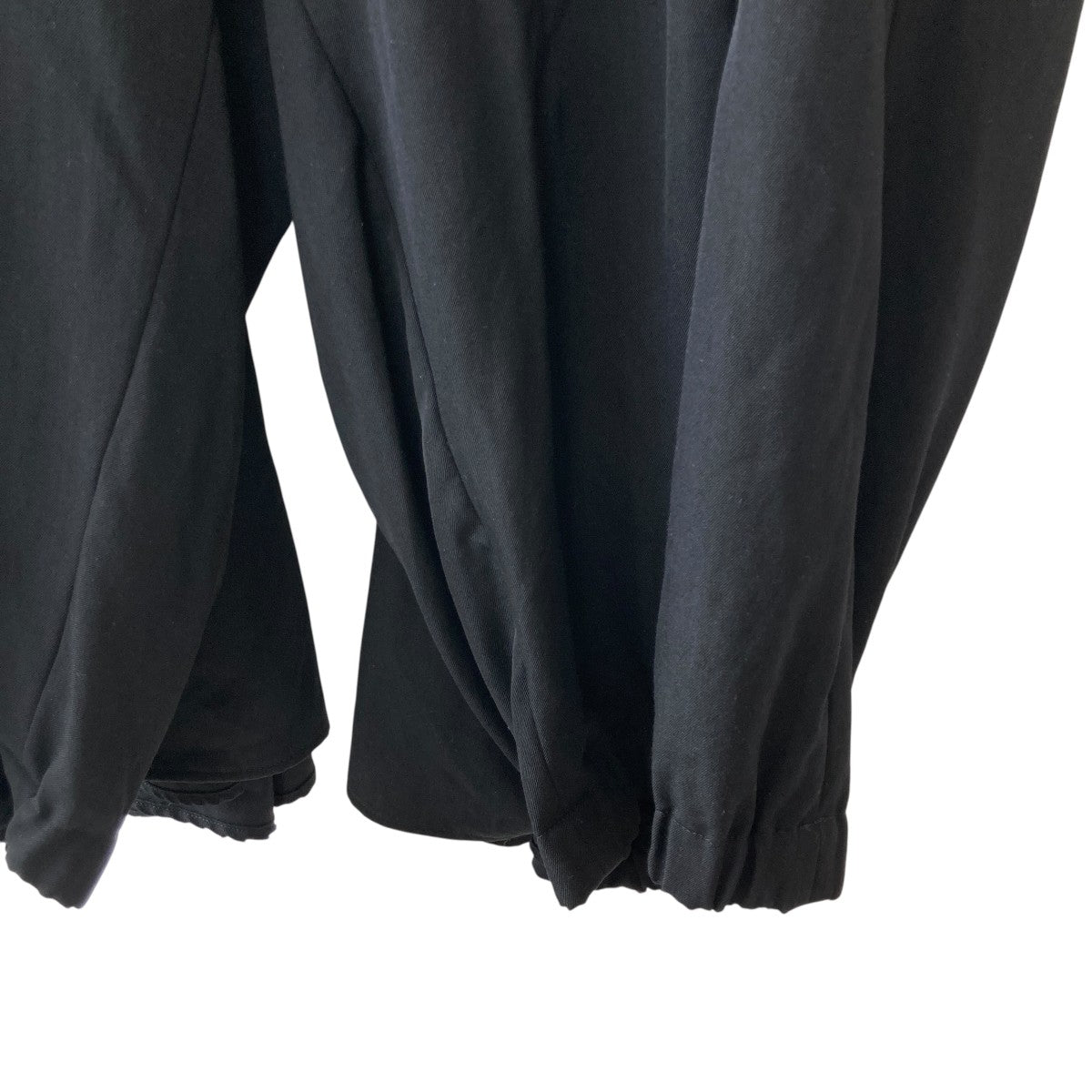 Yohji Yamamoto pour homme KARASU Pants Wrinkled GabardineイージーパンツHH-P48-100 古着・中古-4枚目のアイテム画像