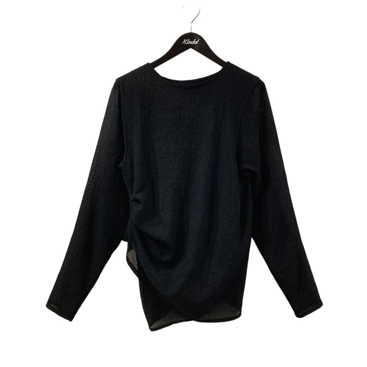 Omar Afridi 参考価格 ￥59，400 DRAPED L S TOP] 長袖カットソー 古着・中古-1枚目のアイテム画像