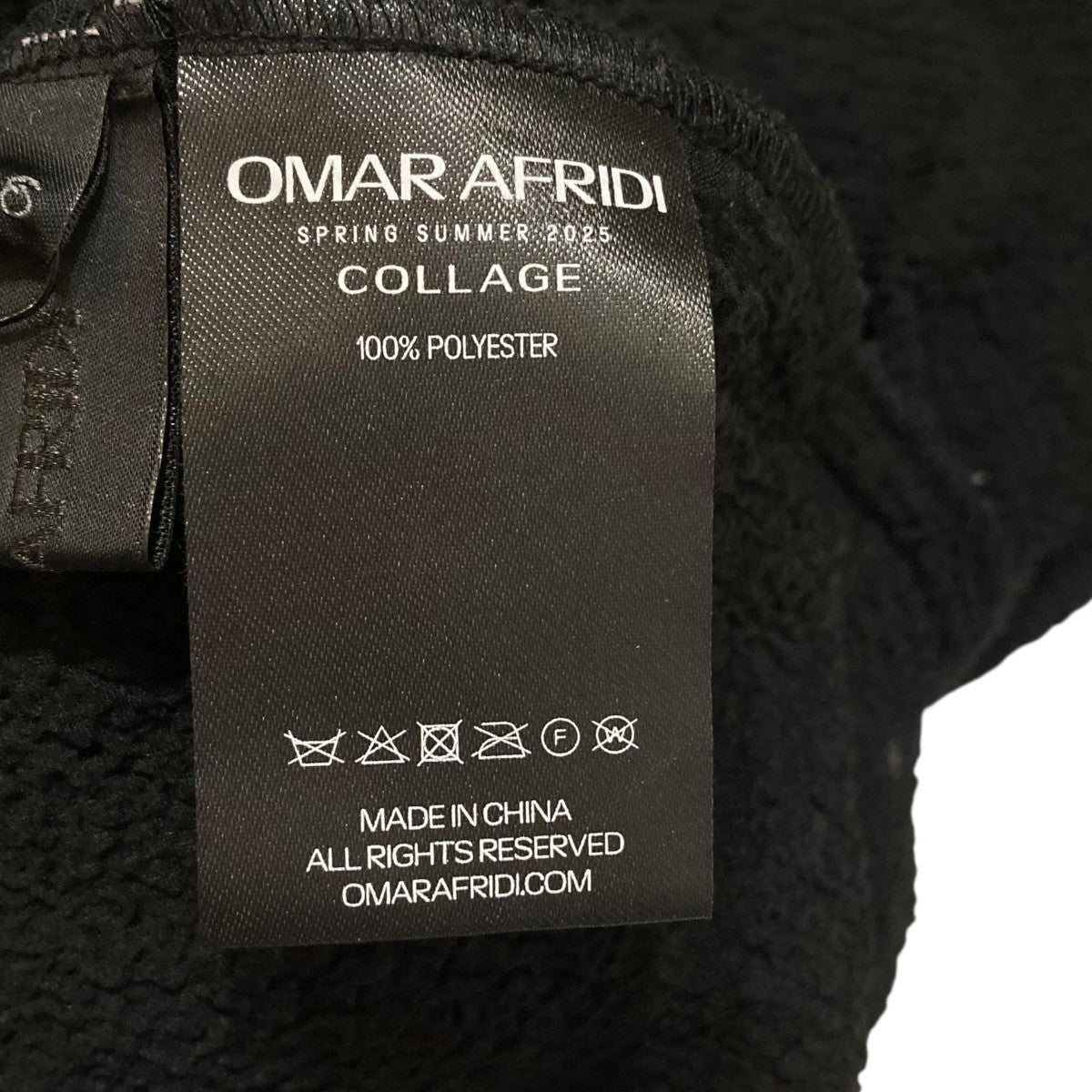 Omar Afridi 参考価格 ￥59，400 DRAPED L S TOP] 長袖カットソー 古着・中古-8枚目のアイテム画像