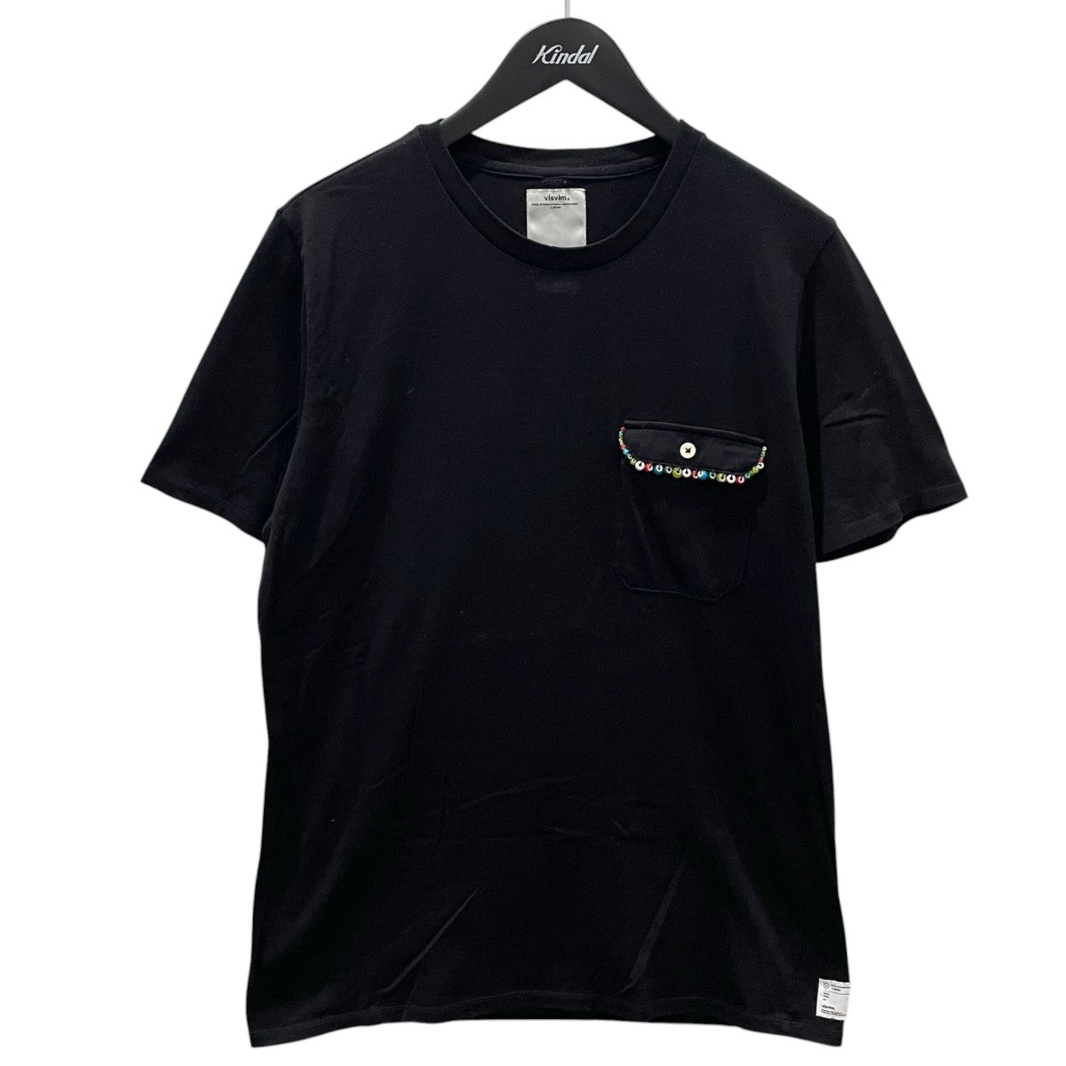 ビーズポケットTシャツ BEADED FLAP POCKET TEE S／S ビーデッド フラップ ポケット ティー ショートスリーブ
