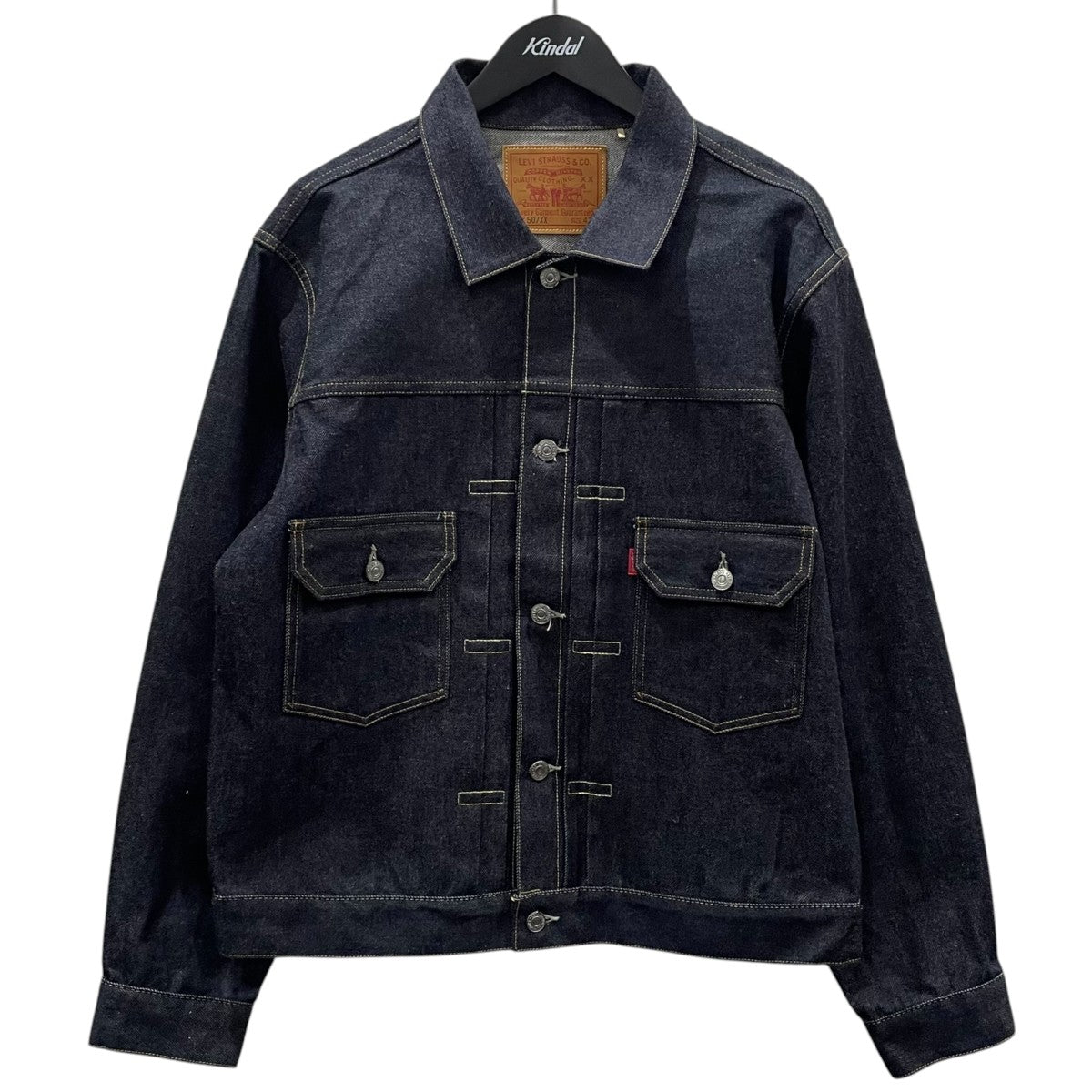 LEVI’S VINTAGE CLOTHING デニムジャケット TYPE 2 507XX 1953 TYPE II TRUCKER JACKET 日本製 70507-0066 古着・中古-1枚目のアイテム画像