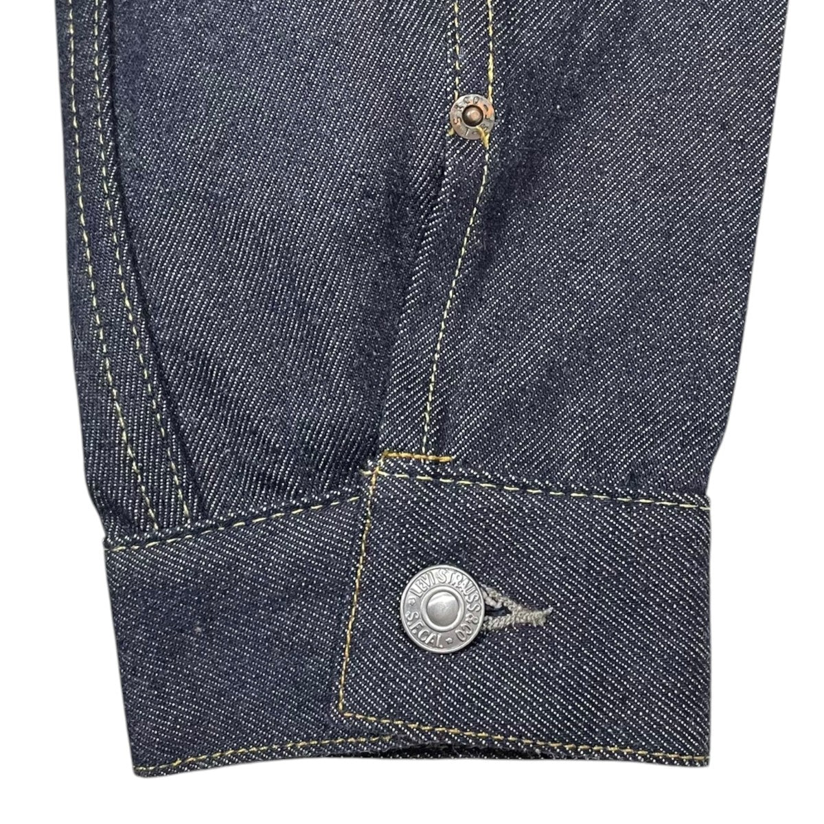 LEVI’S VINTAGE CLOTHING デニムジャケット TYPE 2 507XX 1953 TYPE II TRUCKER JACKET 日本製 70507-0066 古着・中古-4枚目のアイテム画像