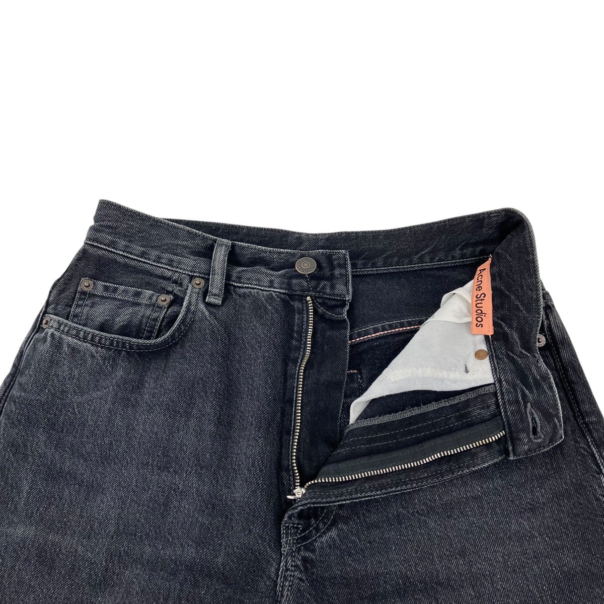 ACNE STUDIOS VINTAGE BLACKデニムパンツ2022M 古着・中古-3枚目のアイテム画像