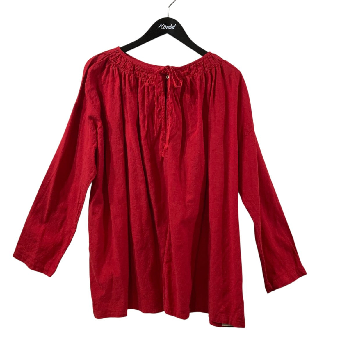 nest Robe 近江晒目メニーギャザースモックブラウス01241-1474 古着・中古-1枚目のアイテム画像