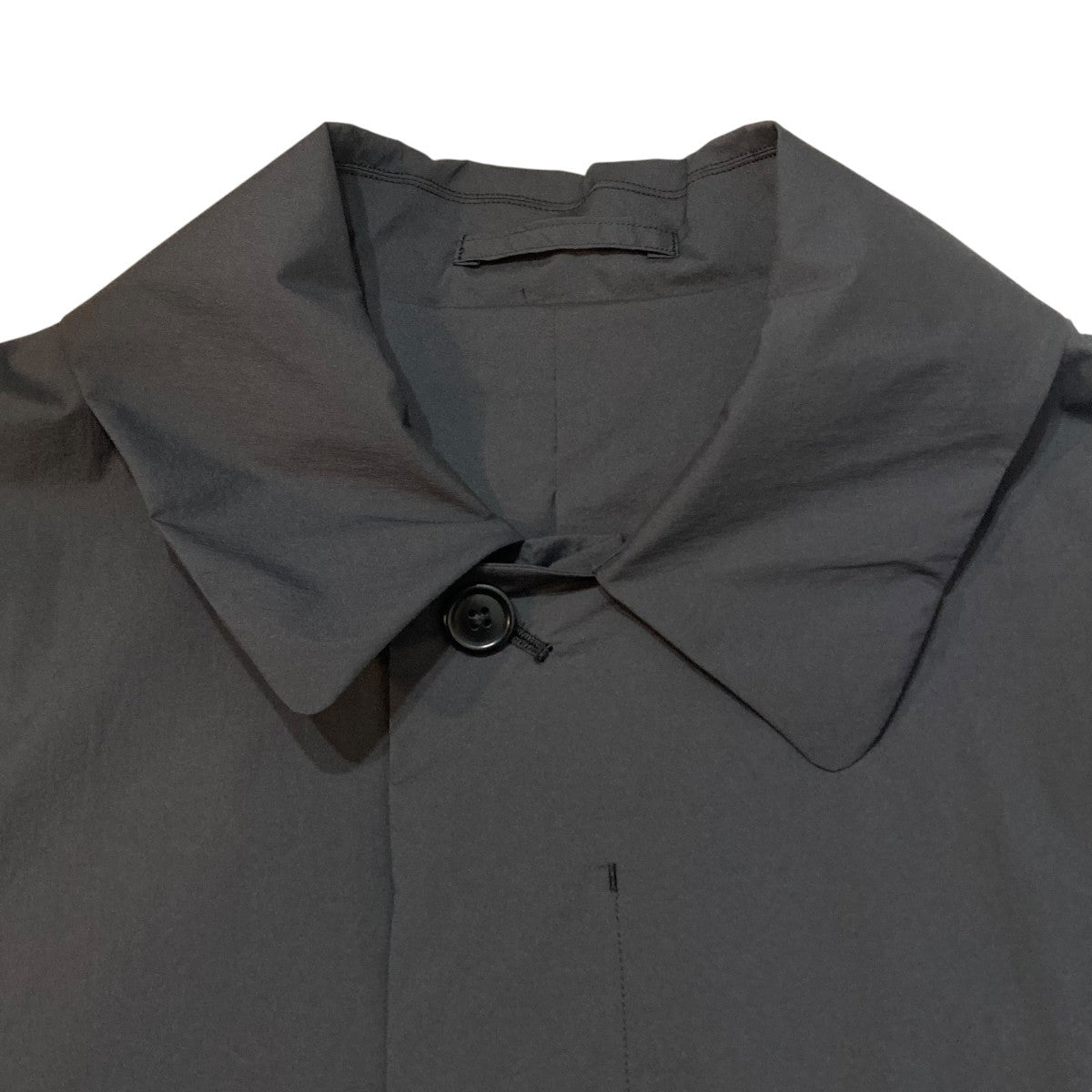 MAATEE＆SONS CRISPY COAT NYLONFILAMENTコートMT6103-0702 古着・中古-3枚目のアイテム画像