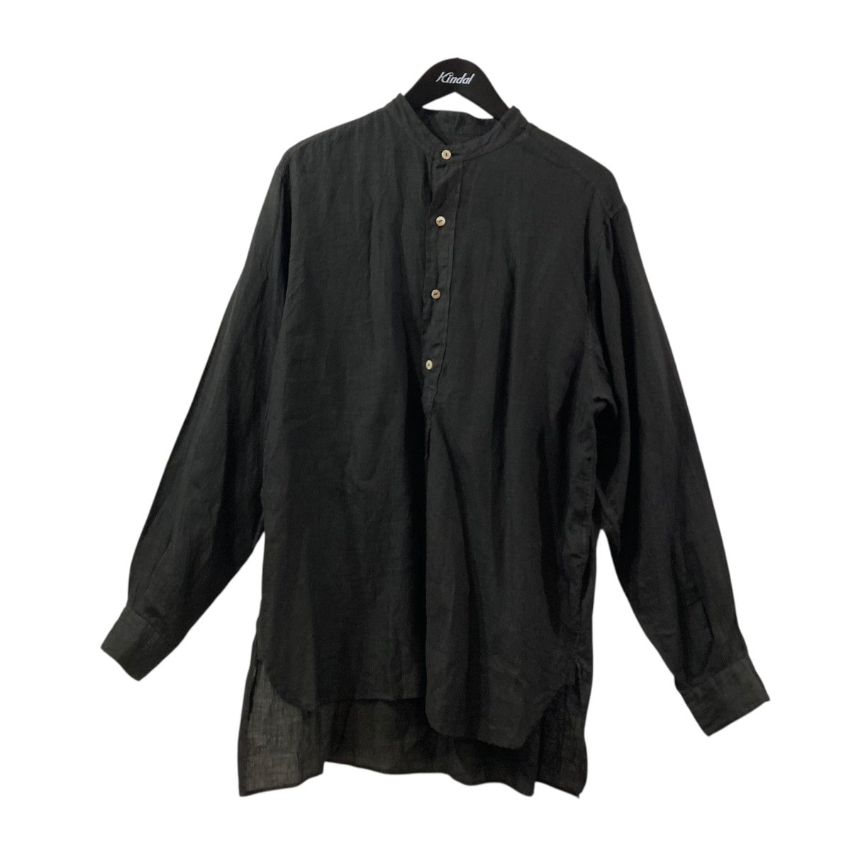 MAATEE＆SONS LINEN PULLOVER シャツプルオーバーシャツMT5103-0618 古着・中古-1枚目のアイテム画像