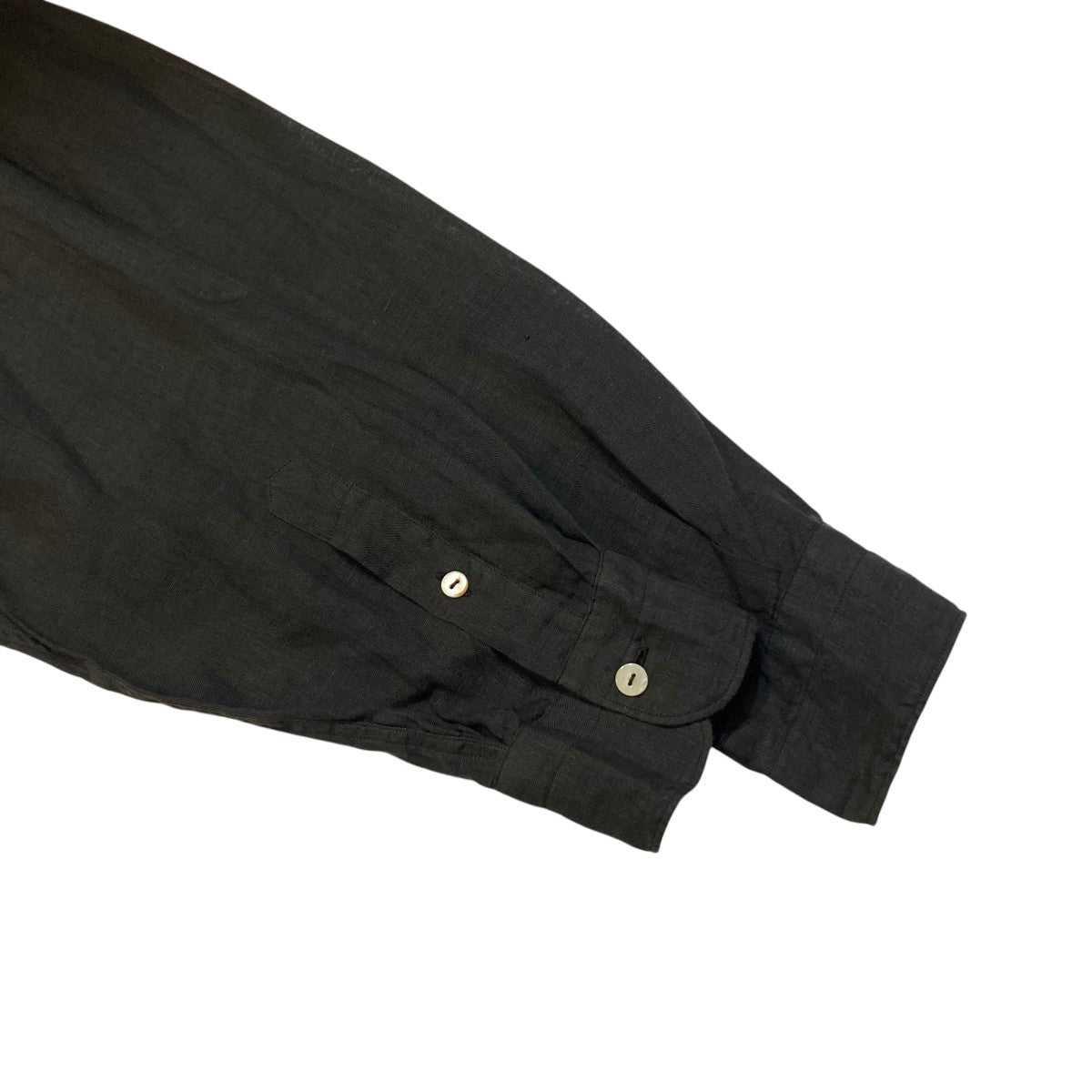 MAATEE＆SONS LINEN PULLOVER シャツプルオーバーシャツMT5103-0618 古着・中古-4枚目のアイテム画像
