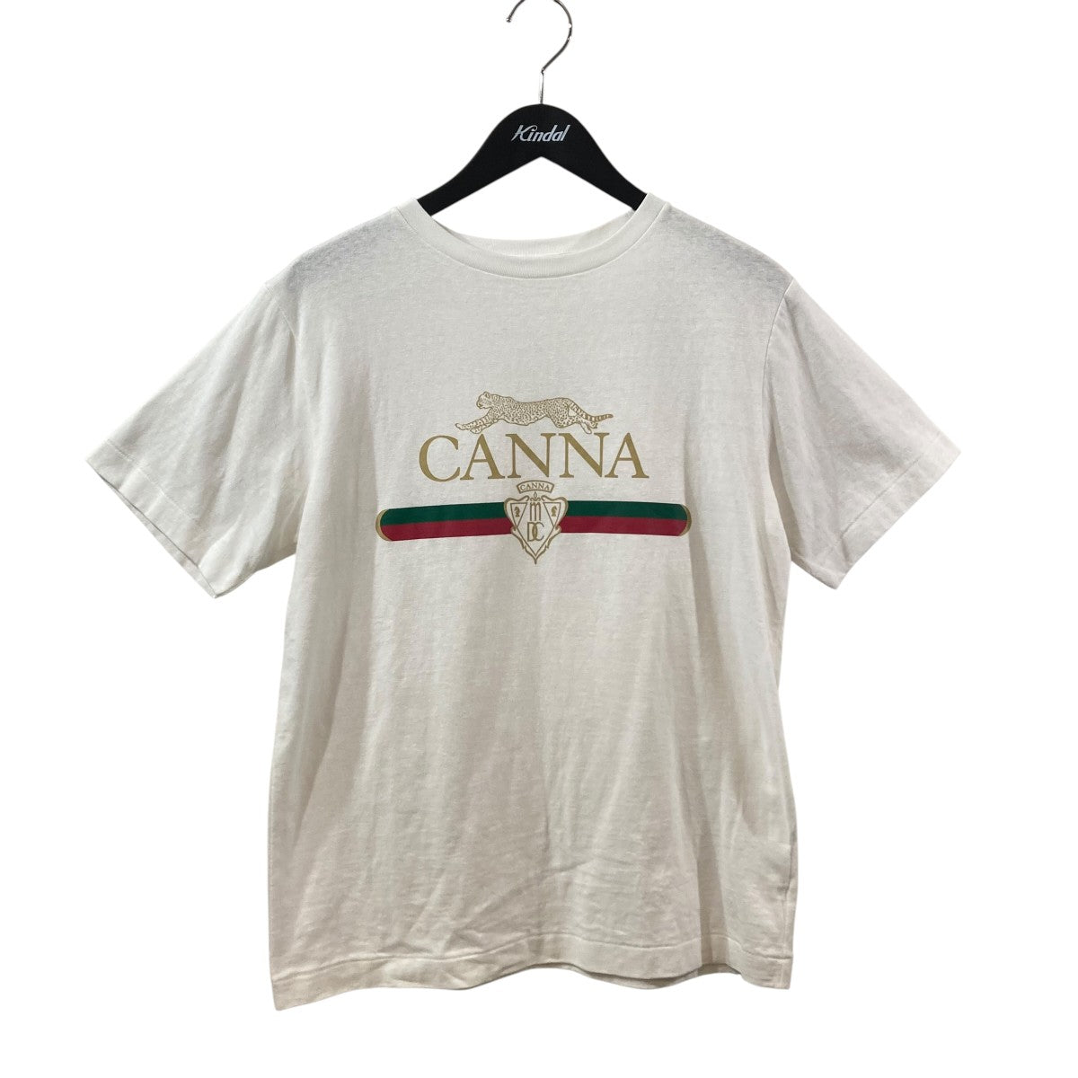 Americana CANNAプリントTシャツ 古着・中古-1枚目のアイテム画像