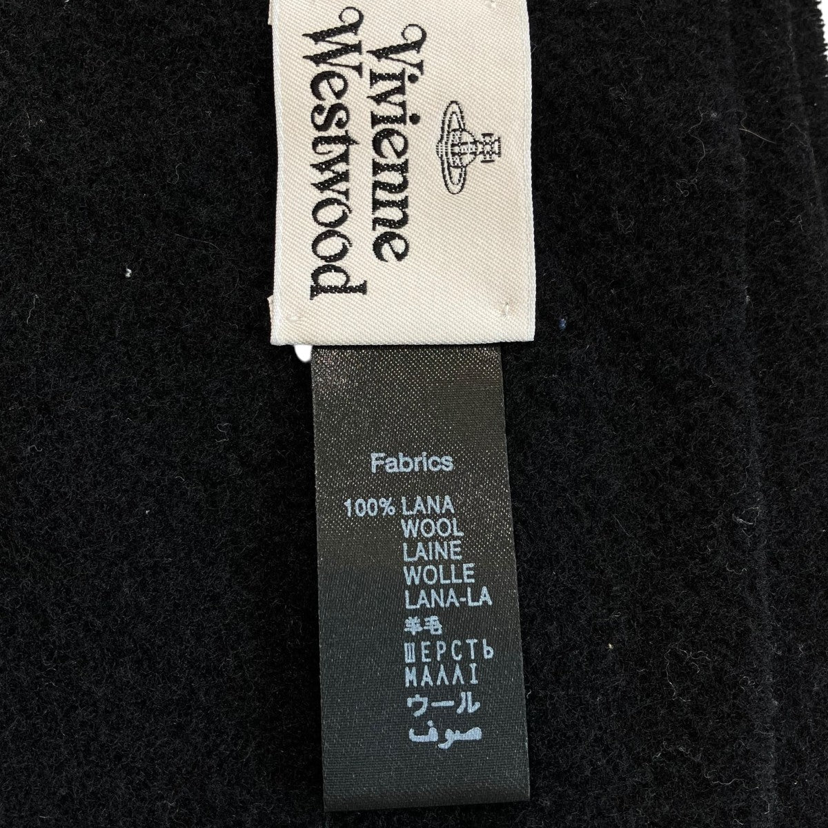 Vivienne Westwood(ヴィヴィアンウエストウッド) マフラー ブラック