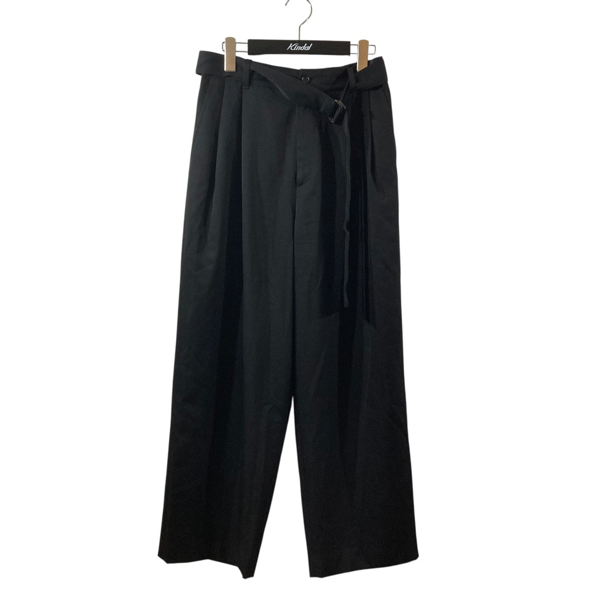 stein BELTED WIDE STRAIGHT TROUSERSワイドパンツST.414-1 古着・中古-1枚目のアイテム画像