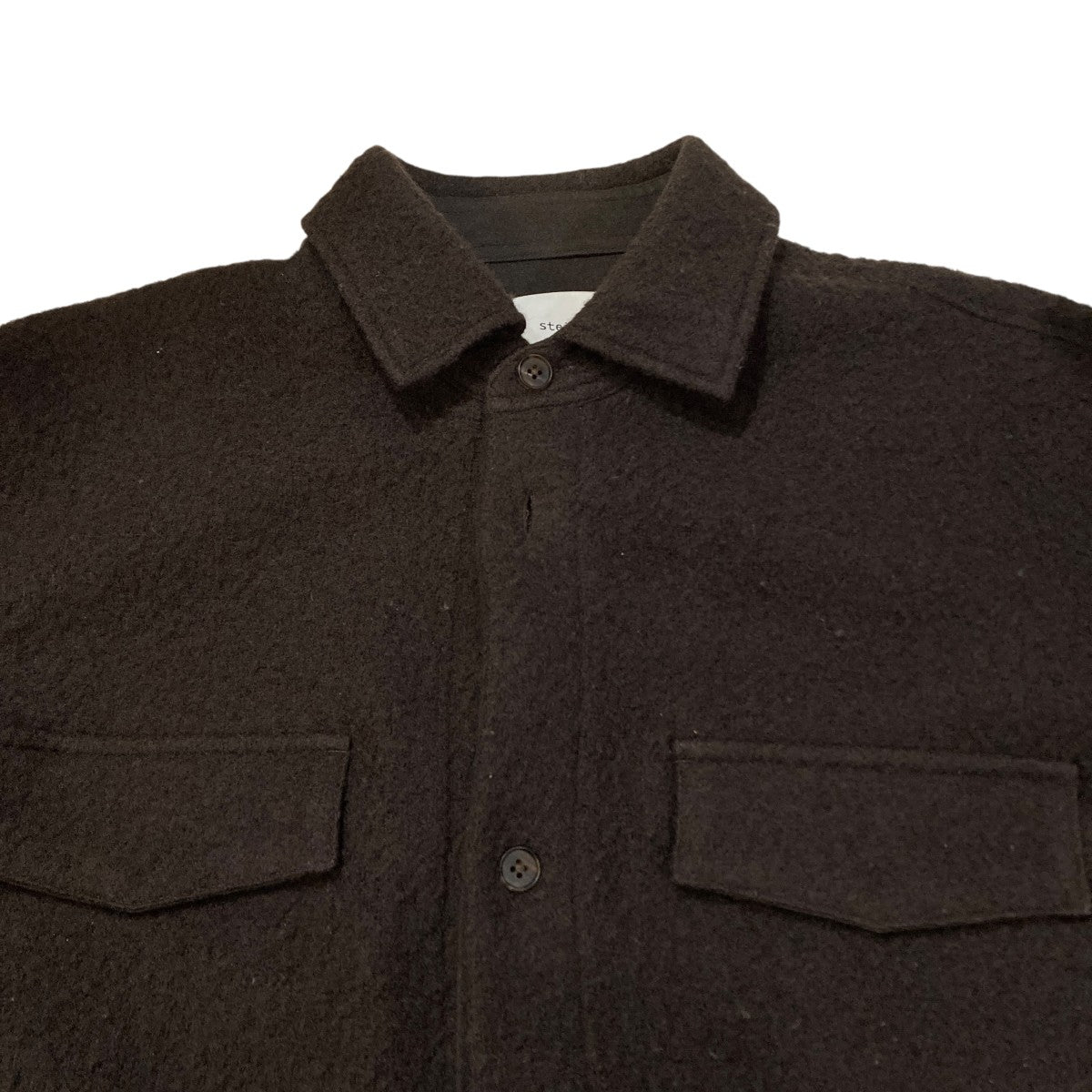 OVERSIZED BLANKET CPO SHIRT JACKETシャツジャケットST.292-1