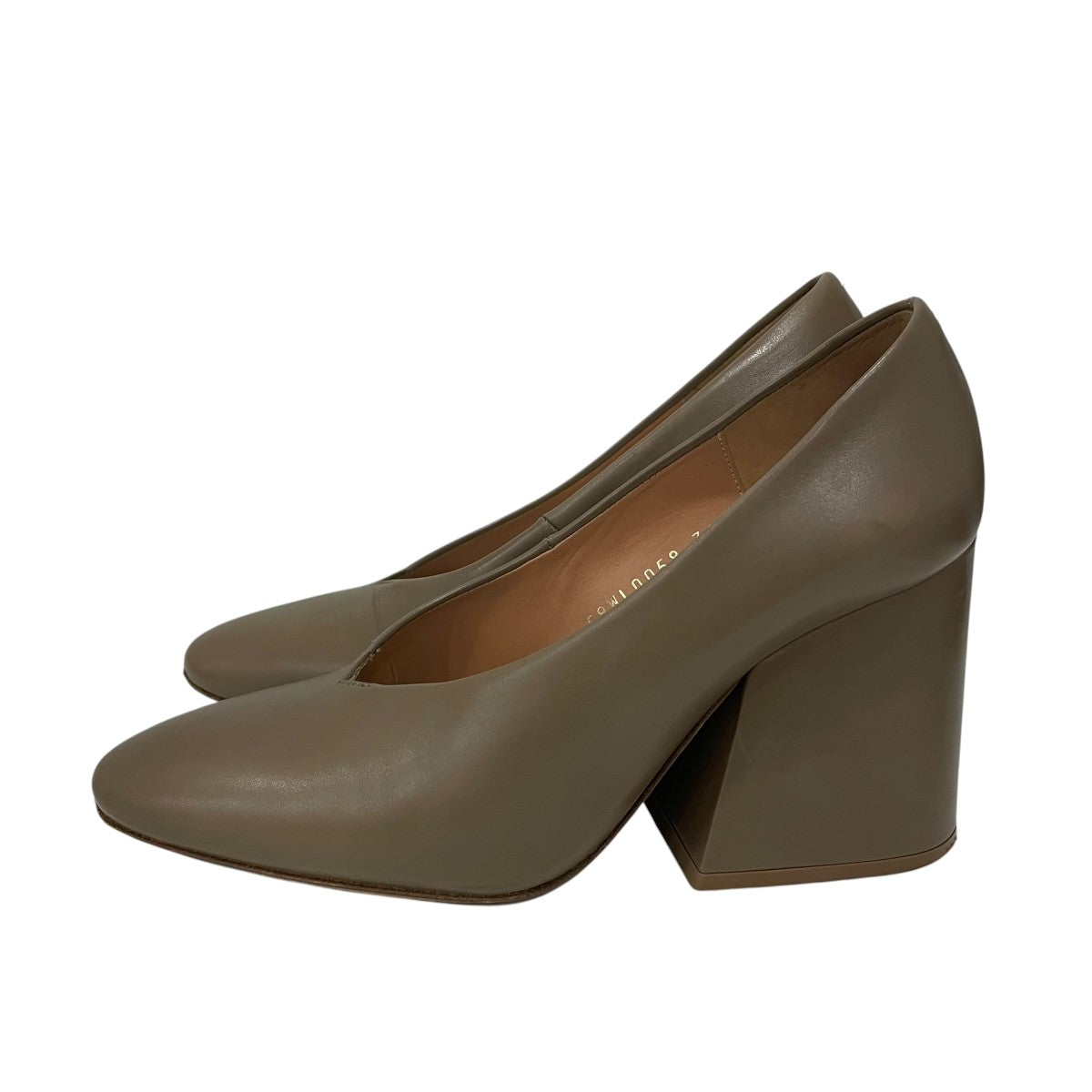 Maison Margiela ウェッジヒールパンプス58WL0059 古着・中古-2枚目のアイテム画像