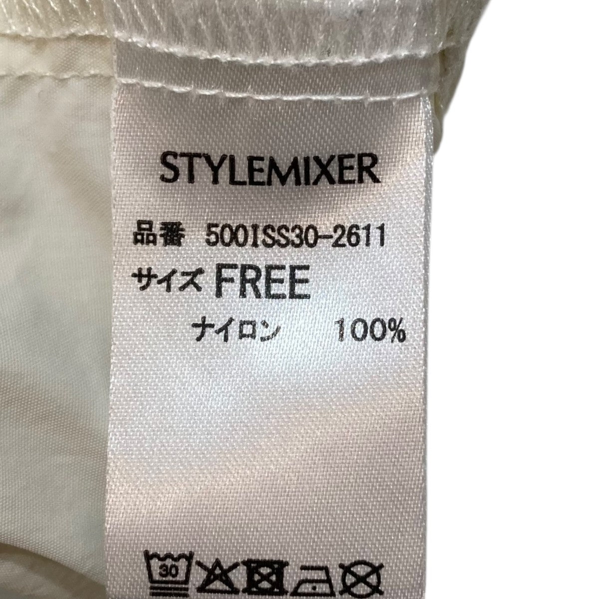 STYLE MIXER ACTIVE撥水ショートブルゾンジップジャケット500ISS30-2611 古着・中古-7枚目のアイテム画像